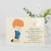 赤毛の少年、第1回聖餐式 招待状 (スタンド正面)