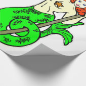 赤毛の尾人魚 ラッピングペーパー (角)