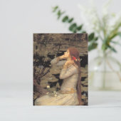 赤毛の流れるオフェリア ポストカード (スタンド正面)