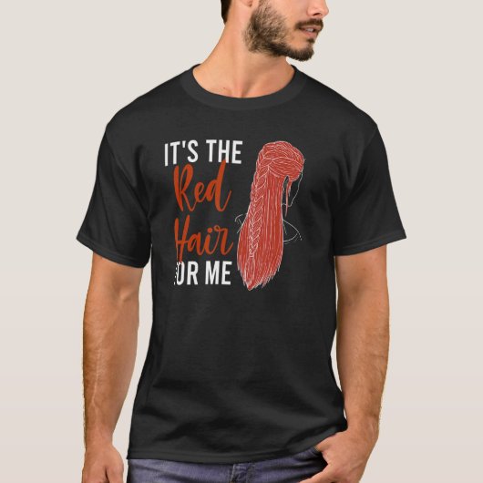 赤毛の生姜の赤毛だ Tシャツ (正面)