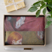 赤毛の若い女は読いい本だ 薄葉紙 (ギフト)