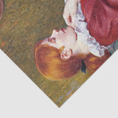 赤毛の若い女は読いい本だ 薄葉紙 (詳細)