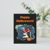 赤毛の魔女ハロウィーン ポストカード (スタンド正面)