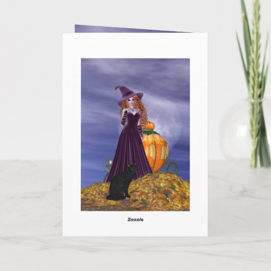 赤毛の魔女 カード (裏面)