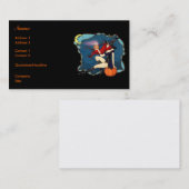 赤毛の魔法使いハロウィン 名刺 (正面/裏面)