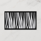 赤毛の 名刺 (裏面)