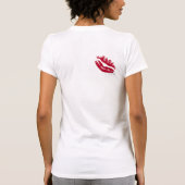 赤毛は少数選ばれたTシャツです Tシャツ (裏面)