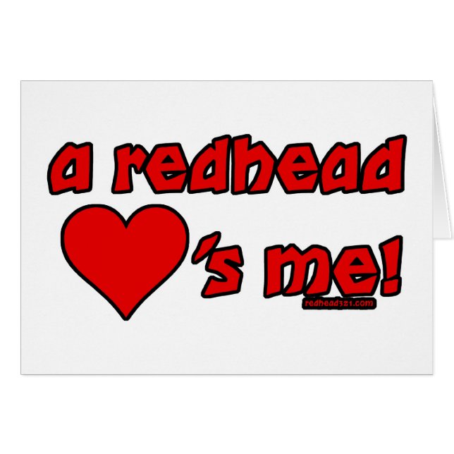 赤毛は私を愛します (正面横)