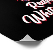 赤毛アメリカ国旗かわいい赤毛ガールズウィメングラフィック ポスター (角)