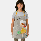 赤毛エプロンの女の子 エプロン (インサイチュ)