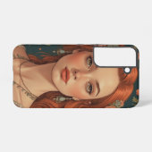 赤毛エレガントプリンセスサムスンケース SAMSUNG GALAXYケース (裏面横)