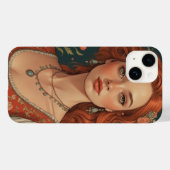 赤毛エレガントプリンセスiPhoneケース Case-Mate iPhoneケース (裏面 (横))