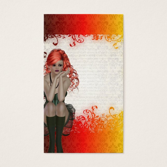 赤毛ゴシック女 (正面)