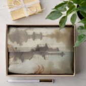 赤毛スチームパンク美しいデクページ紙 薄葉紙 (ギフト)