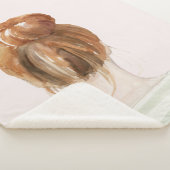 赤毛トップノット文 シェルパブランケット (3/4)