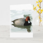 赤毛ドレーク(無題の) カード (黄色い花)