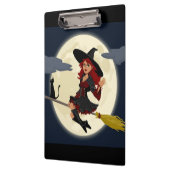 赤毛ハロウィーンの魔女 クリップボード (左)