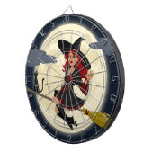 赤毛ハロウィーンの魔女 ダーツボード (正面右)