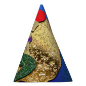 赤毛マーメイドゴールデンシーシェル誕生日パーティー パーティーハット (右)