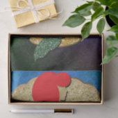 赤毛マーメイドゴールデンシーシェル誕生日パーティー 薄葉紙 (ギフト)