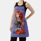 赤毛女性タトゥー エプロン (インサイチュ)