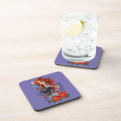 赤毛女性タトゥー コースター (右側)