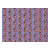 赤毛女性タトゥー テーブルクロス (正面(横))