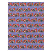 赤毛女性タトゥー テーブルクロス (正面)