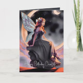 赤毛水色ムーンフェアリーカード カード (正面)