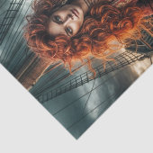 赤毛海賊 | ストーミーシーズのアートワークの切り離し 薄葉紙 (詳細)