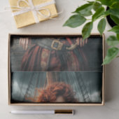 赤毛海賊 | ストーミーシーズのアートワークの切り離し 薄葉紙 (ギフト)