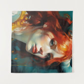 赤毛角の女神 タペストリー (正面(横))