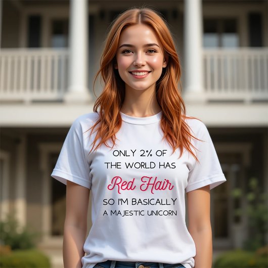 赤毛誇りを持った- Ginger Hair Redhead Tシャツ