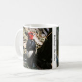 赤毛頭のウッドペッカーコーヒーマグ コーヒーマグカップ (正面左)