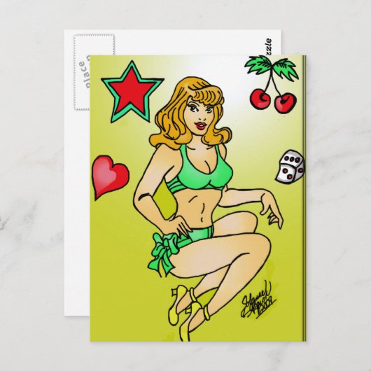 赤毛 ポストカード (正面/裏面)