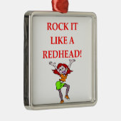 赤毛 メタルオーナメント (右)