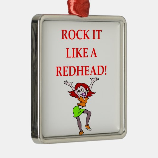 赤毛 メタルオーナメント (右)