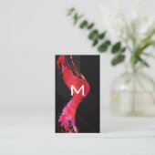 赤毛 | モノグラム 名刺 (スタンド正面)