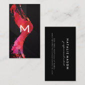 赤毛 | モノグラム 名刺 (正面/裏面)