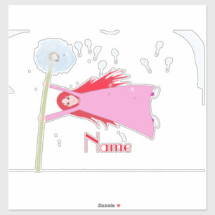 赤毛Dandelion Girl Thunder_Cove シール