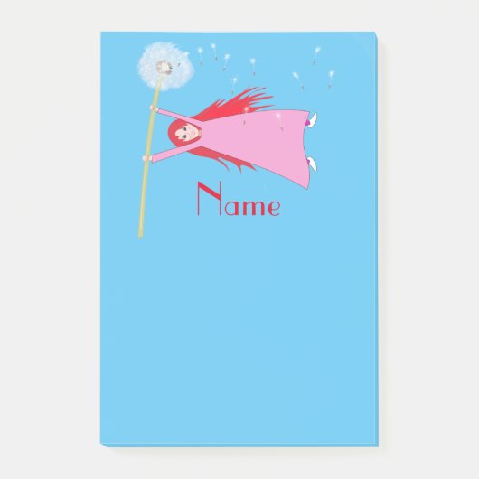 赤毛Dandelion Girl Thunder_Cove ポストイット (正面)