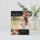 赤水のカラーフローラメリークリスマス写真 ポストカード (スタンド正面)