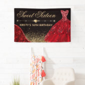 赤水彩カラードレス&赤波エッジスイート16 横断幕 (インサイチュ)