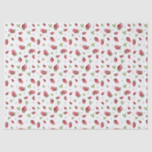 赤水色イチゴ 薄葉紙 (正面)