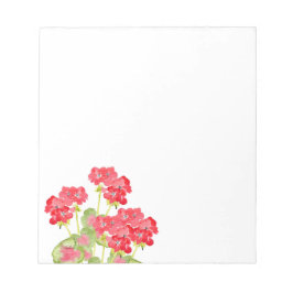 赤水色ゲラニウム2 ノートパッド