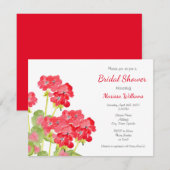 赤水色ゲラニウム2 招待状 (正面/裏面)