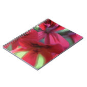 赤水色ゲラニウム ノートブック (左側)