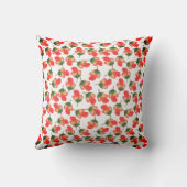 赤水色フローラ継ぎ目 クッション (裏面)