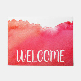 赤水芸術品を気取った色テーマウェルカムマット ドアマット