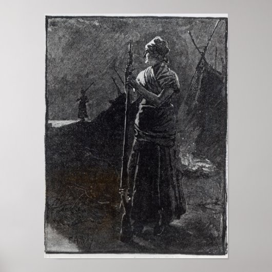 赤河コロニスト， 1878 ポスター (正面)